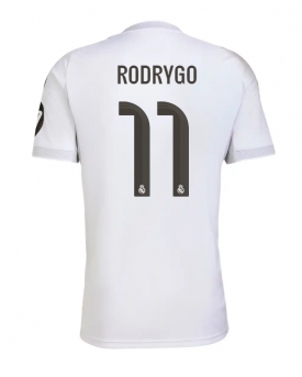 Billige Fotballdrakt Real Madrid Rodrygo Goes #11 Replika Hjemmedrakt 2025-26 Kortermet Billige Fotballdrakt Real Madrid Rodrygo Goes #11 Replika Hjemmedrakt 2025-26 Kortermet